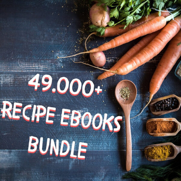 Recipe EBooks Bundle | Over 10,000 Cooking & Recipes | 100+ eBooks Pack Bundle